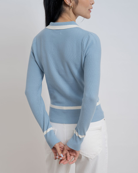 LARA CARDIGAN BLUE