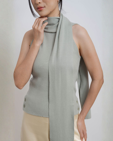 SENA TOP & SCARF MINT
