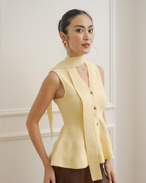 SORA TOP & SCARF BUTTER