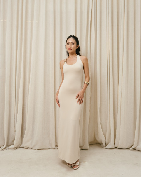Naia Dress Beige