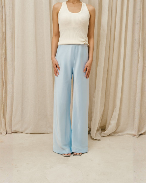 Seri Satin Pants 2.0 Sky Blue