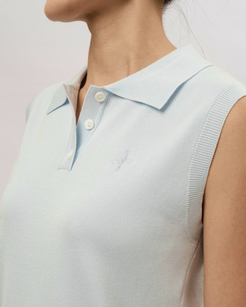 Lira Polo Top Sky Blue