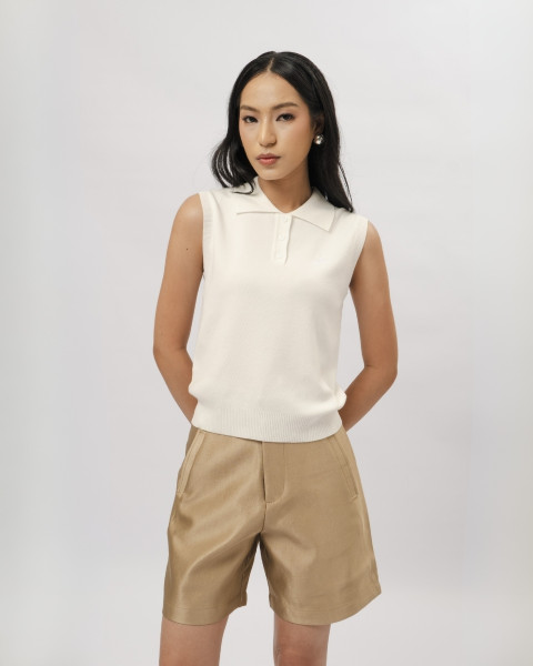 Lira Polo Top White