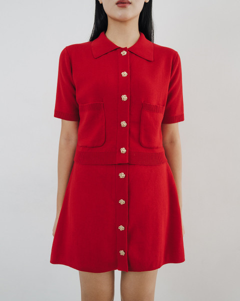 CEMARA SKORT RED