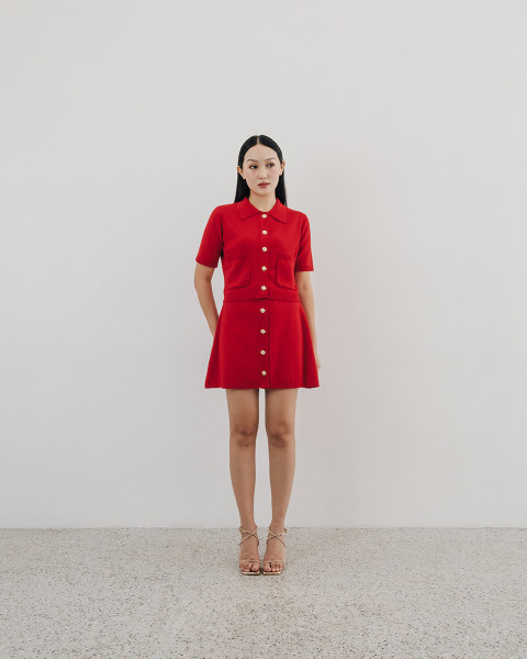CEMARA SKORT RED