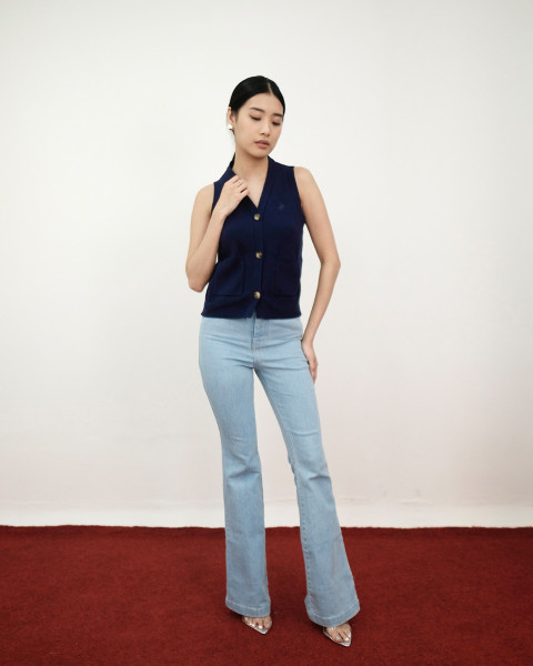 Amara Vest Navy